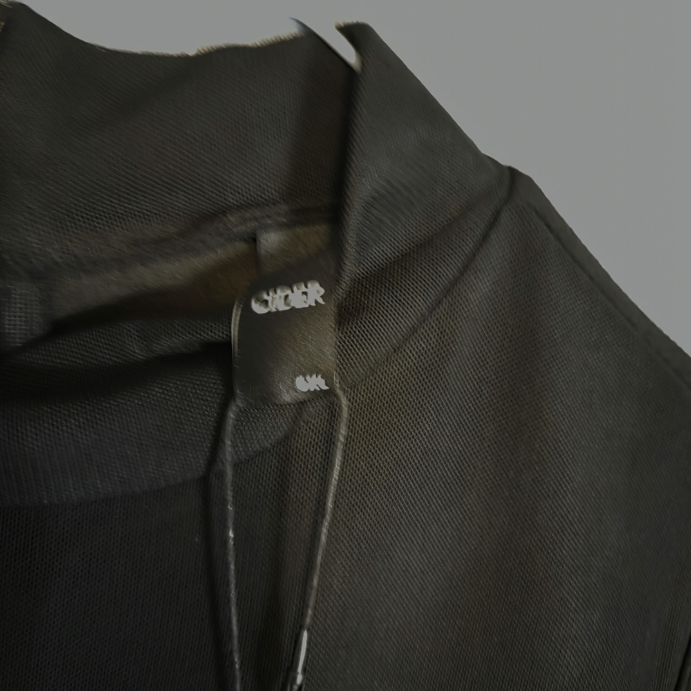 cider cut out black jumpsuit ox 14 NWT - Picture 3 of 6